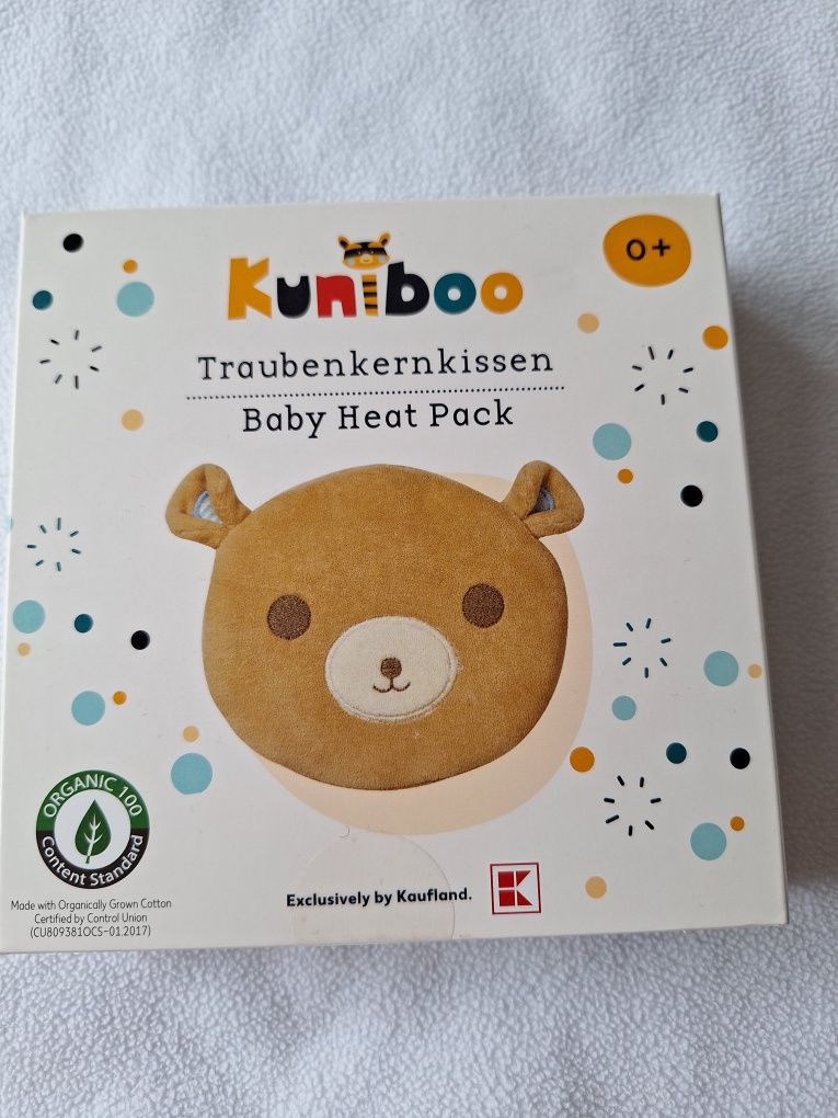 Poduszka Miś termofor pestki winogron Kuniboo