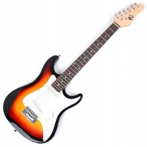 Gitara elektryczna dla dzieci 3/4 Kansas Stratocaster+ kabel