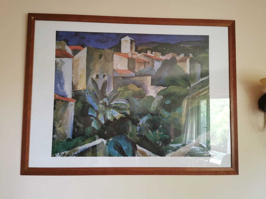 Quadro Ikea reprodução tela Impressionista
