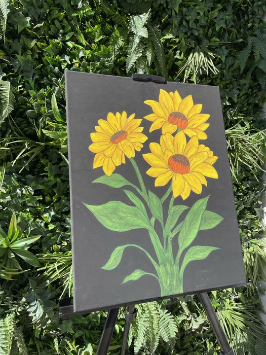 Quadro de Girassóis