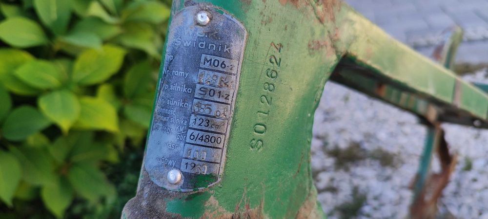 Rama WSK M06-Z zetka dwuramówka ramo tabliczka 1960 rok M06 Z Z1 Z2