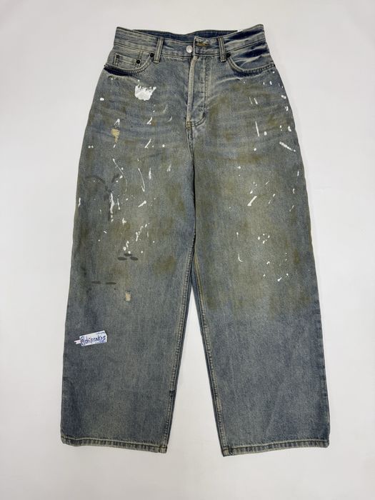штаны Acne Studios Blue jeans джинсы M L No faith Studios
