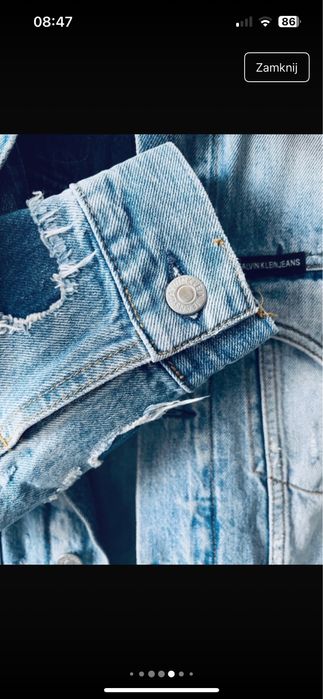 Kurtka Jeansowa Calvin Klein XS