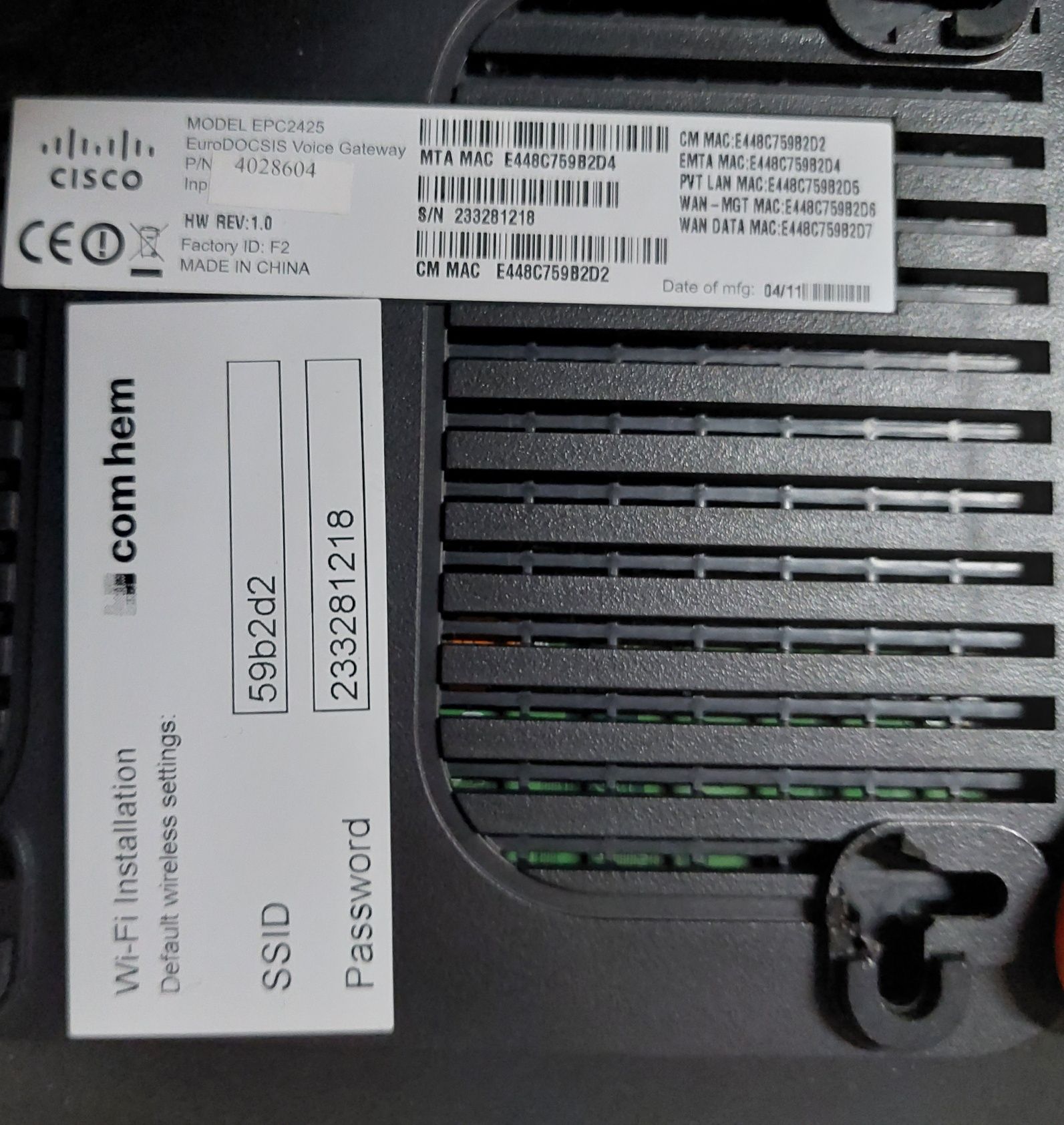 Router wi-fi cisco