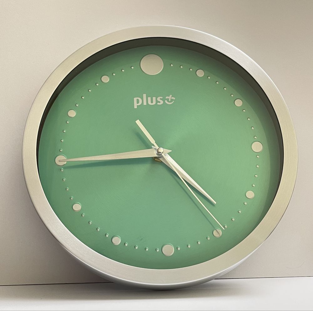 Zegar ścienny Plus gsm 25 cm