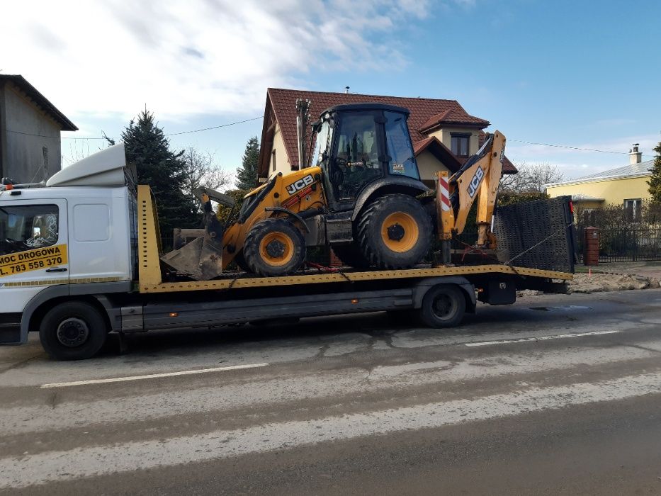 Laweta HDS Pomoc Drogowa Transport Koparki Traktory Maszyny Rolnicze