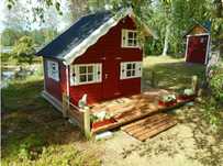 Drewniany Domek Ogrodowy Dla Dzieci TOM 3,8 m2