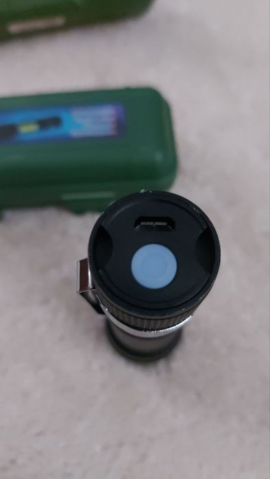 Ліхтар BL-520-T6+COB, Li-Ion 1000 мА/h., ЗУ microUSB, zoom, Box