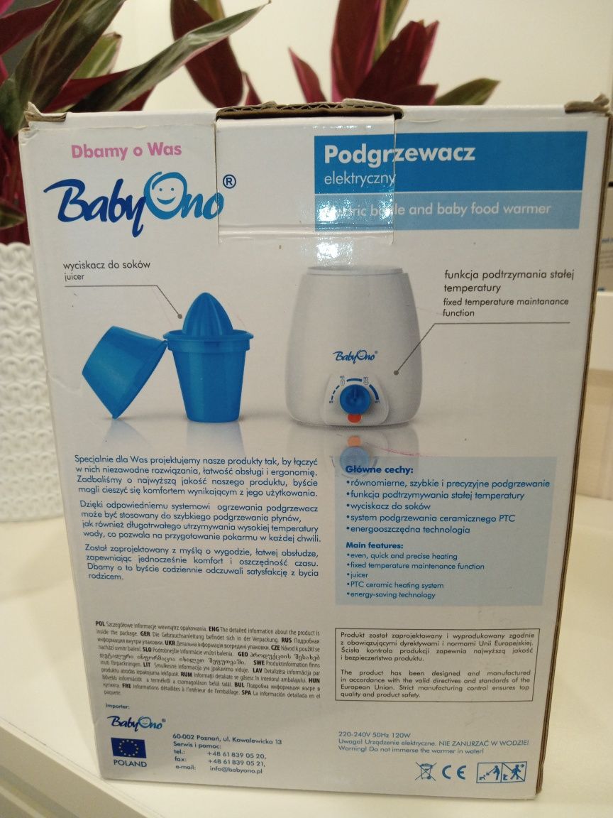 Podgrzewacz do butelek BabyOno