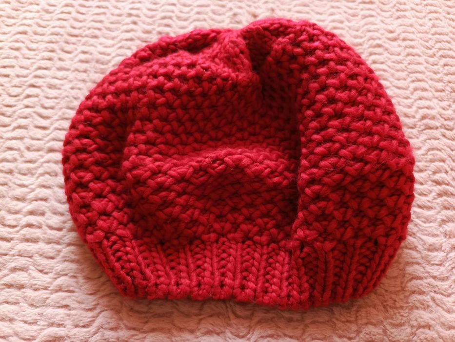 Beret   czerwony