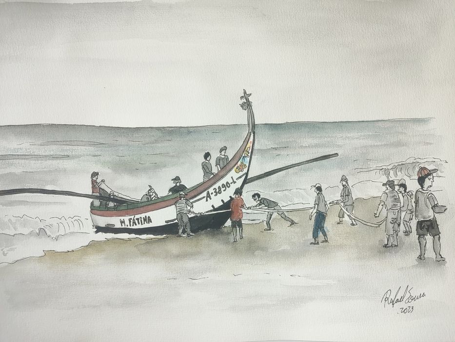 Pinturas em aguarela por encomenda