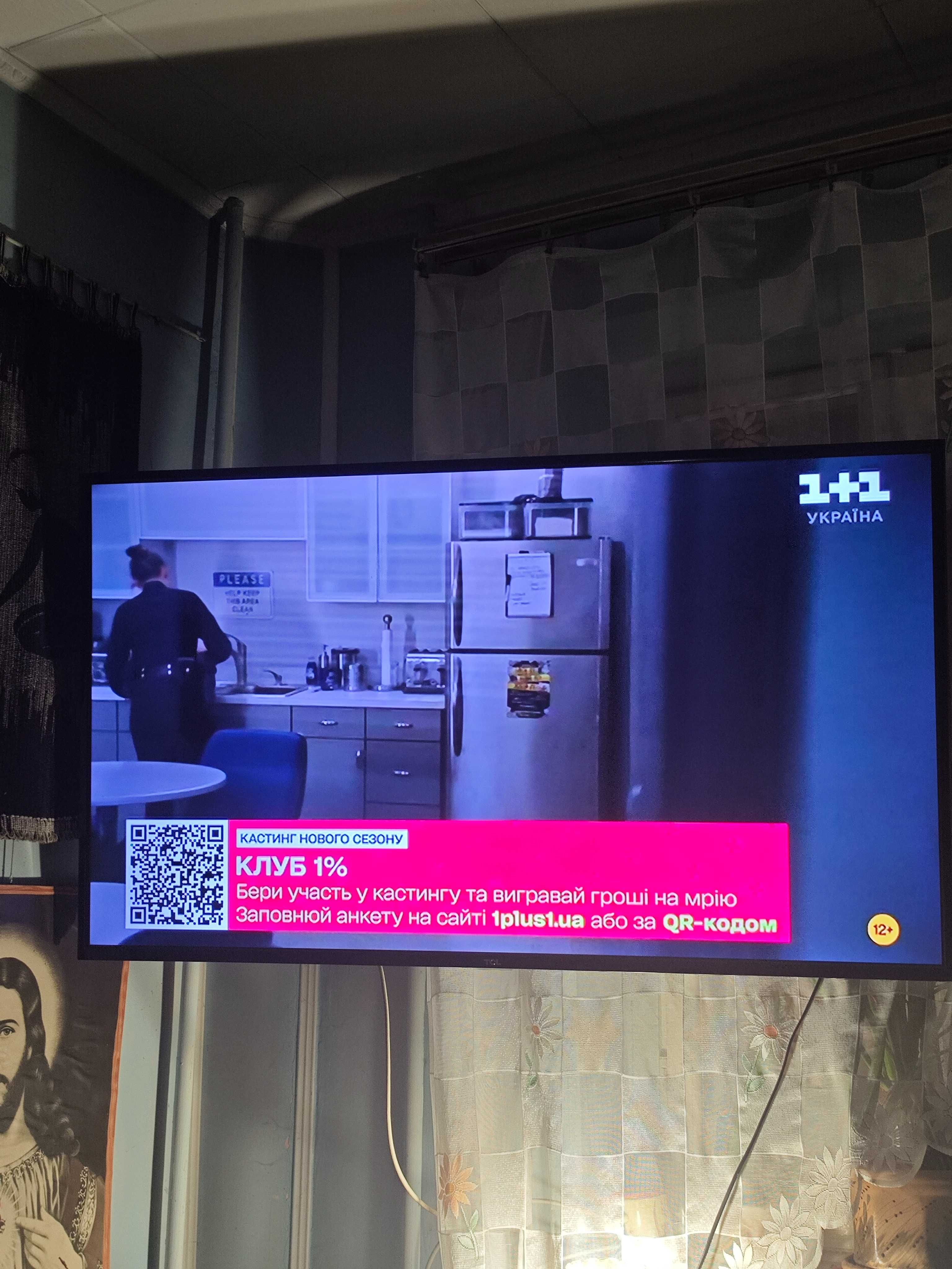 TCL u55p6006 телевізор 55 дюймів 4K smart tv