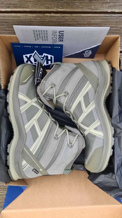 Берцы летние Haix Black Eagle Adventure GORE-TEX олива / lowa zephyr