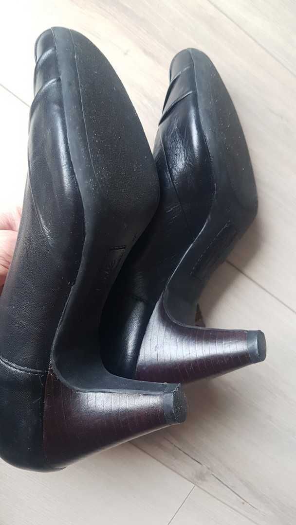 niewysokie buty czółenka 39 retro