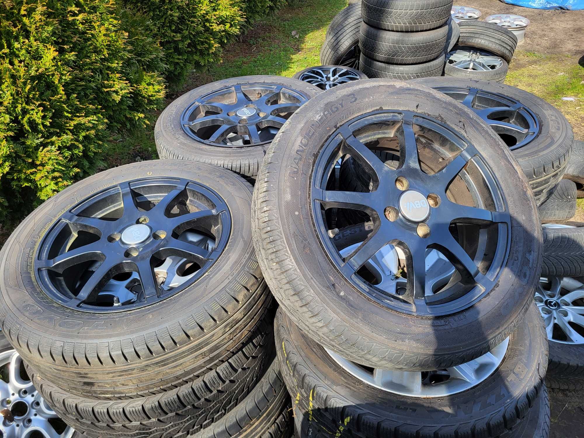 Koła 15" 4x100 Smart ForTwo ForFour Renault Twingo Clio