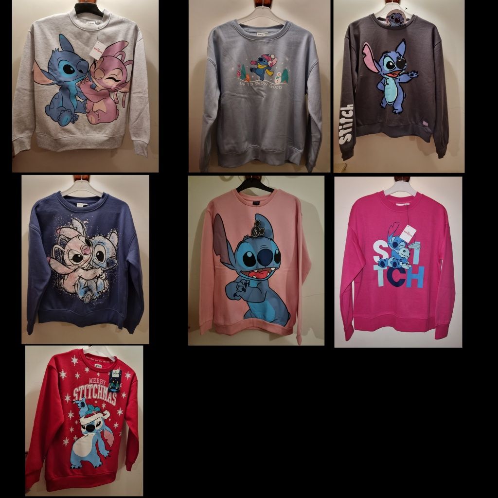 Camisola Disney Angel Stitch (novas / varias)