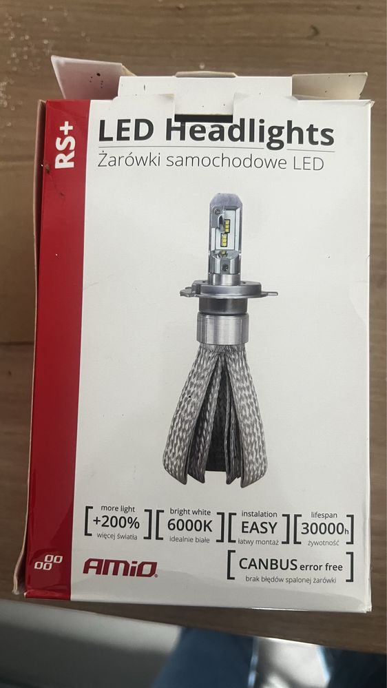 Zarowki led nowe H1 RS+