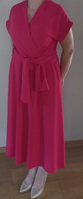 Elegancka sukienka damska, "tam i tu", rozmiar 38