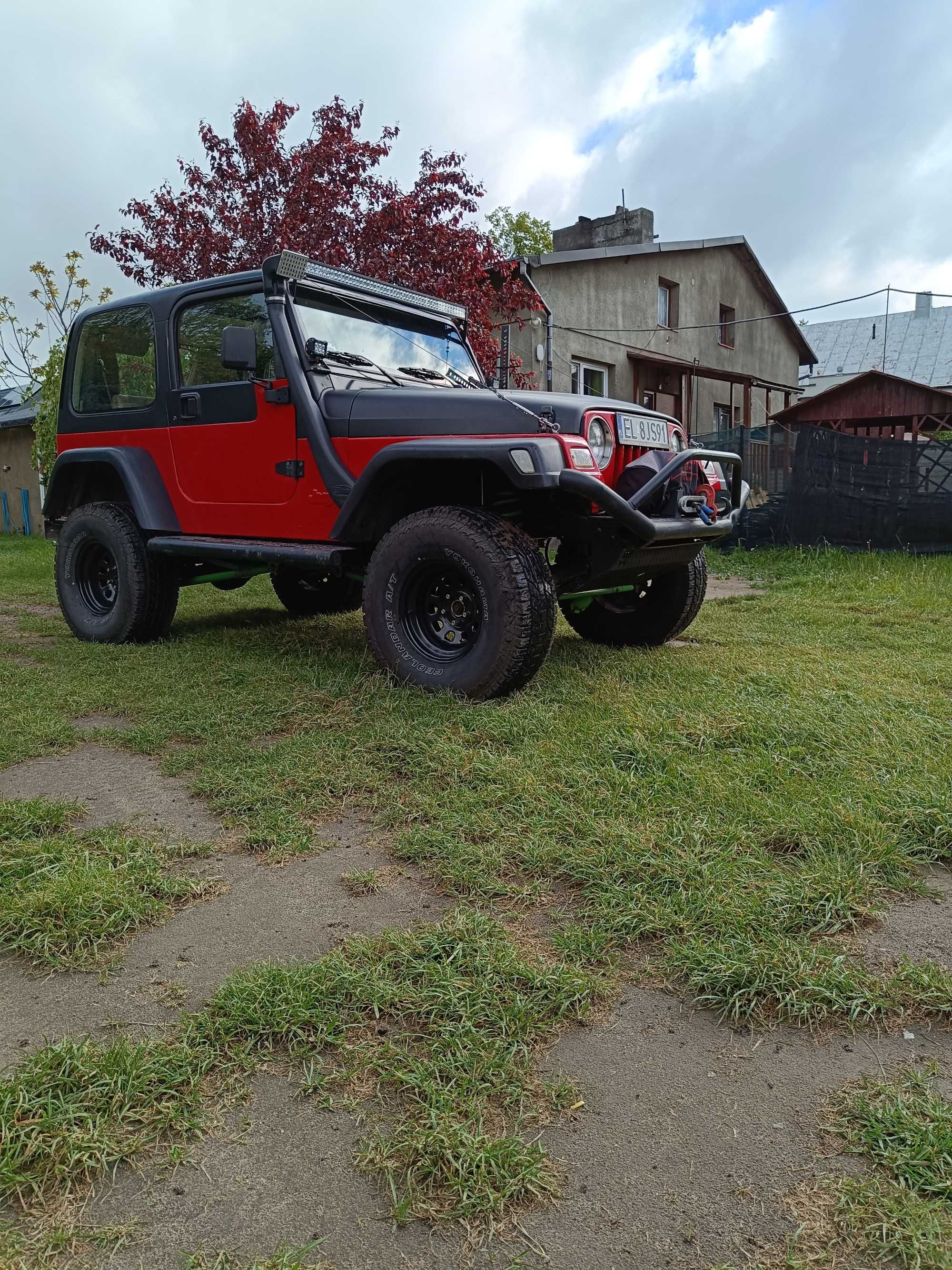 Terenowy 4x4 Jeep wrangler tj Polski salon 4.0. LPG