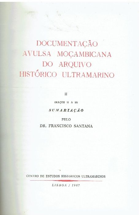 92 - Livros sobre Moçambique 2