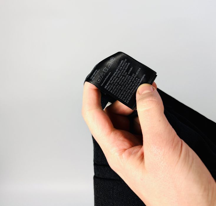 Czarne eleganckie spodnie z wysokim stanem M 38 H&M