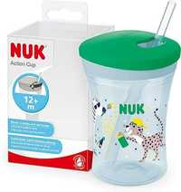 Kubek NUK Action Cup ze słomką 230 ml