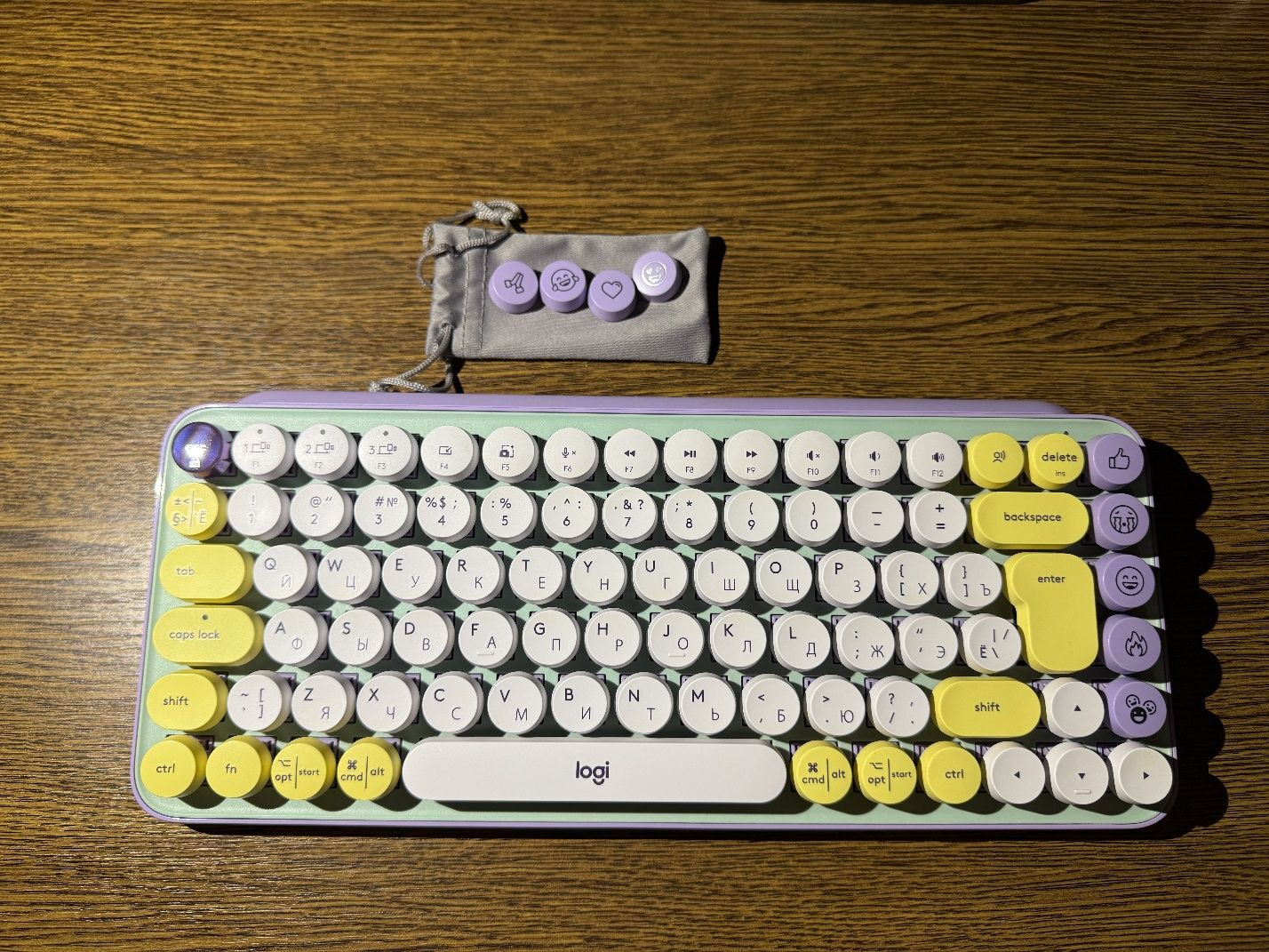 Logitech POP Keys клавиатура механическая Daydream Mint