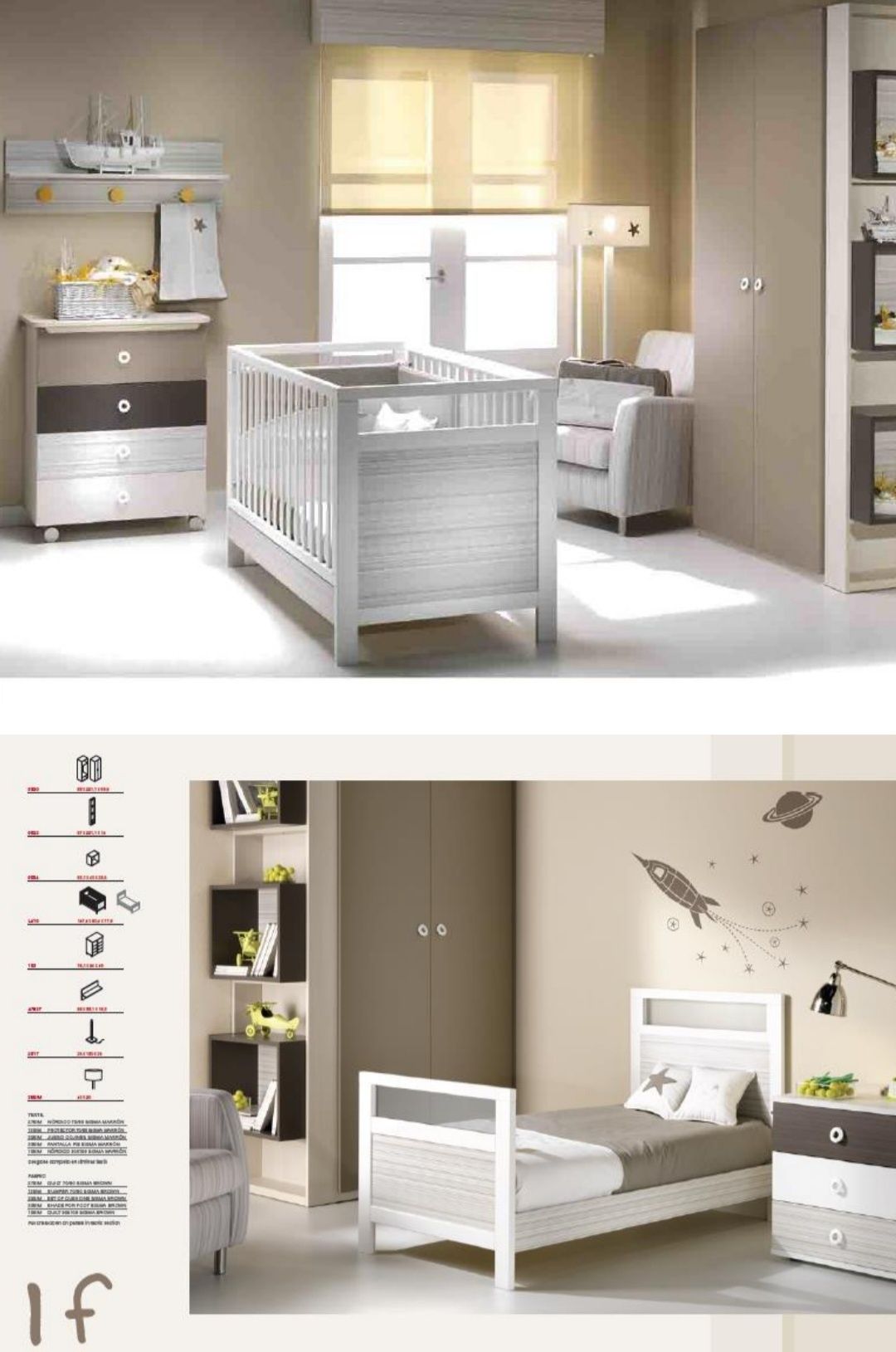 Cama de grades transformável mini-cama