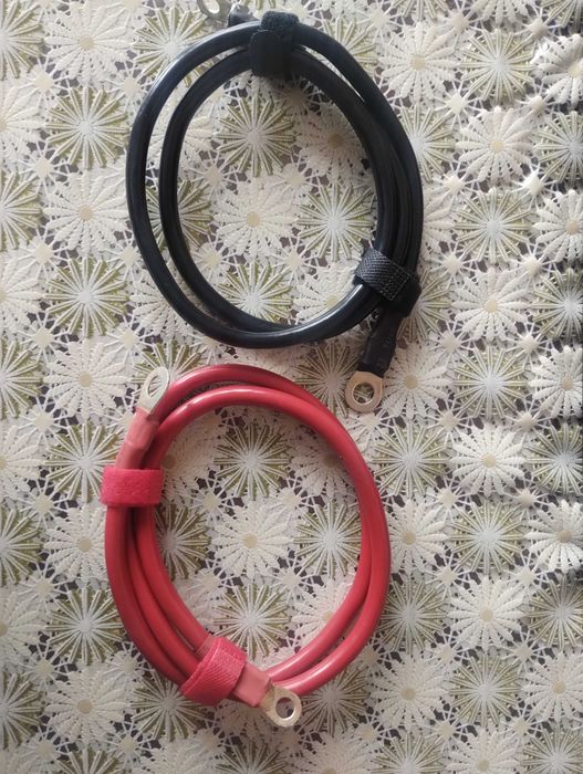 Кабель в AWG  4 (25мм2) для подключения инвертора, аккумулятора, комп.