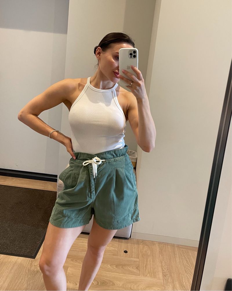 Стильні джинсові шорти Zara S