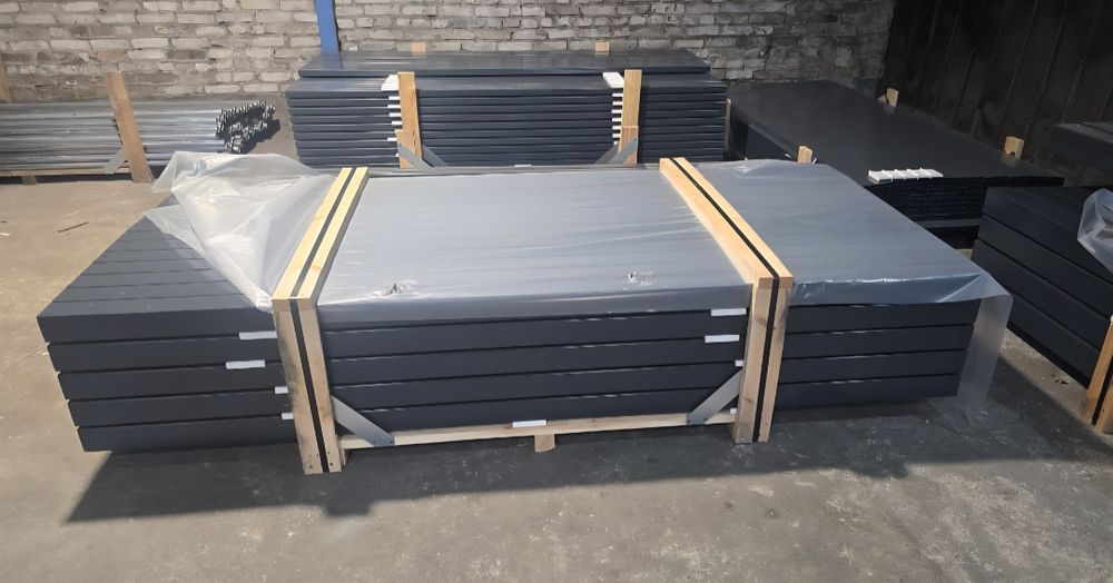 Łącznik słupka ogrodzeniowego 40x60,  obejmy