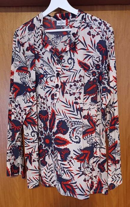Blusa manga comprida "Gina Benotti"