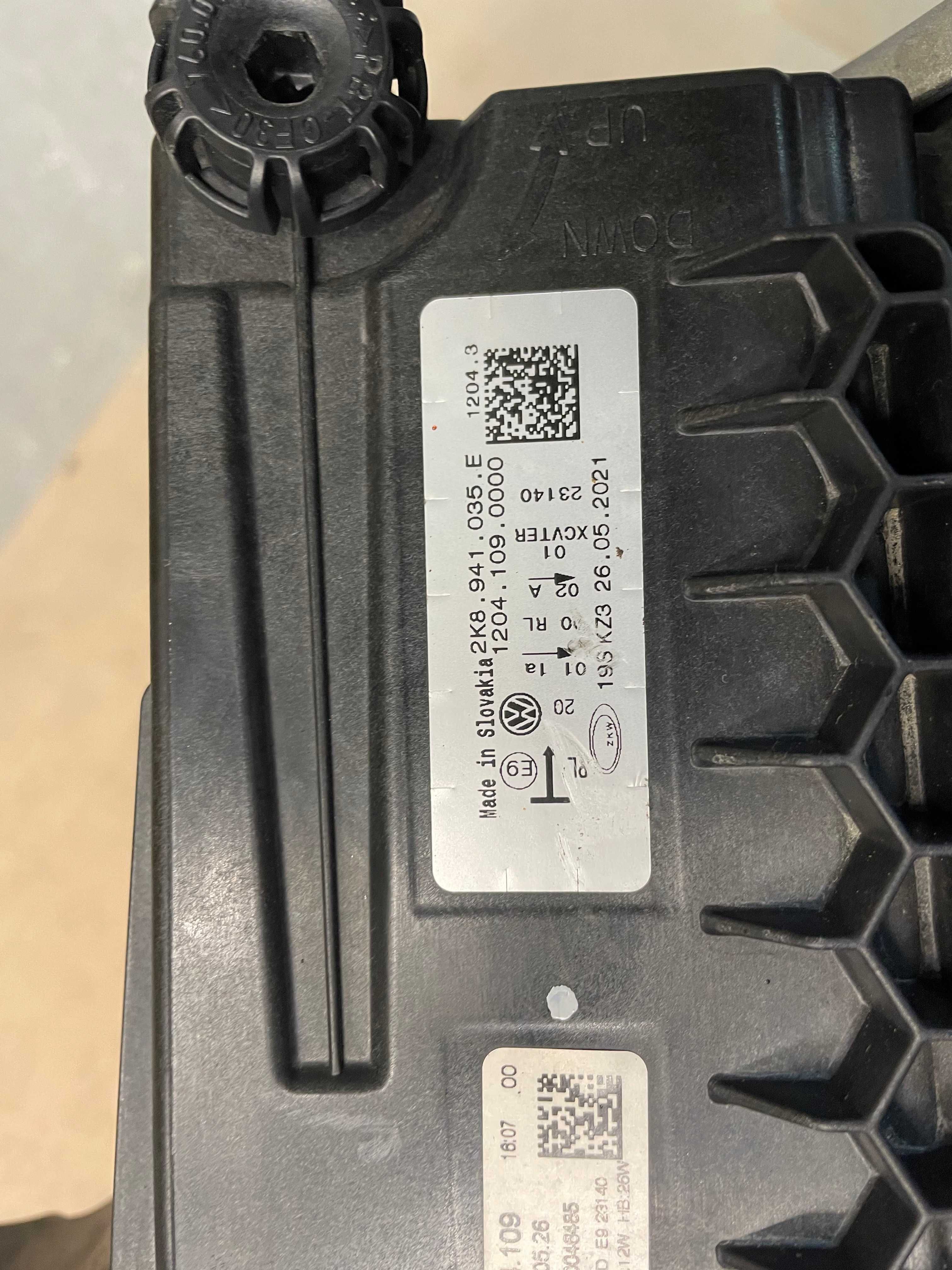 Lampa VW Caddy V, Full Led + moduł, lewa, 2K8