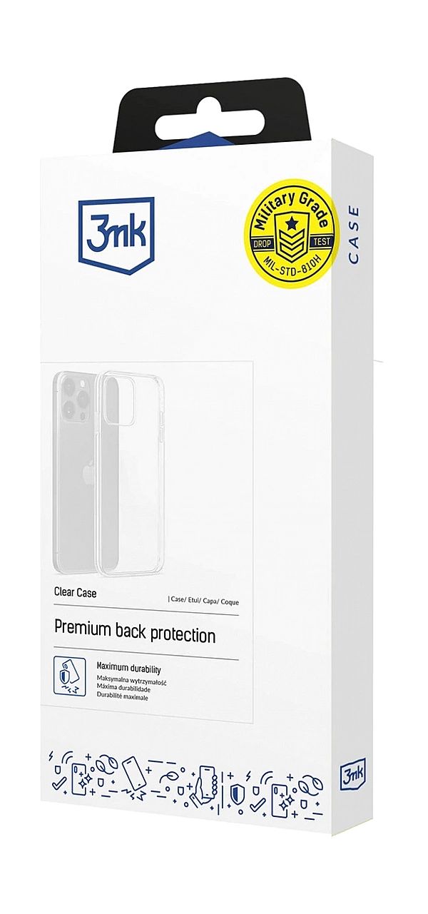 Etui 3mk Clear Case na Samsung Galaxy S25+ - przezroczyste