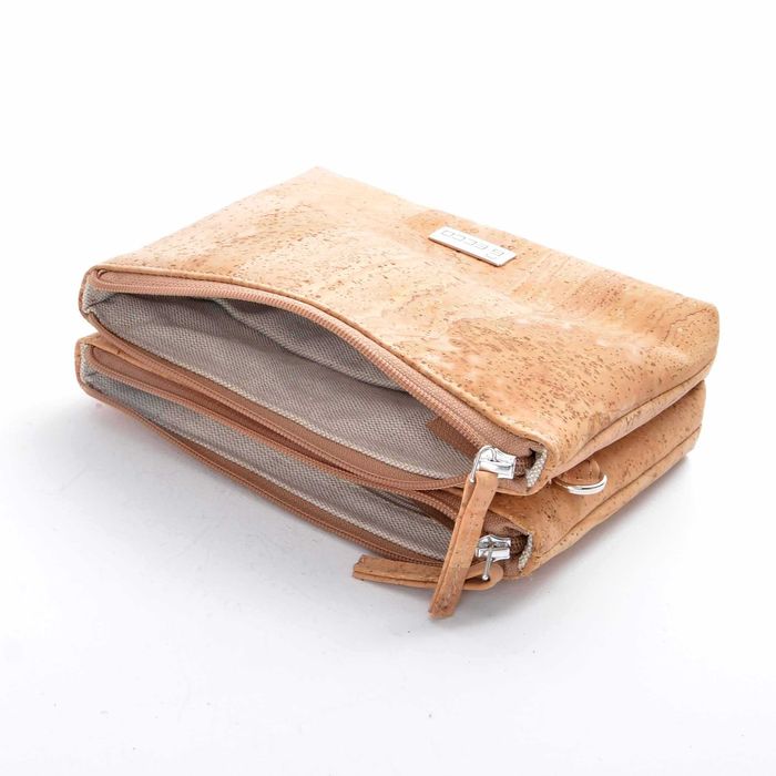 Torebka CROSSBODY, listonoszka z naturalnego korka