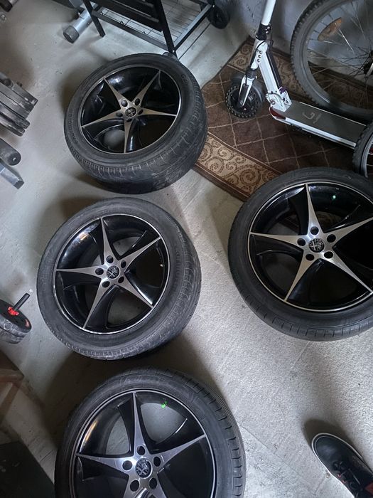 Komplet opon hankook ventus prime 2 z felgami 18cali
