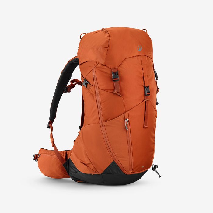 Mochila de caminhada - MH500 38L castanho
