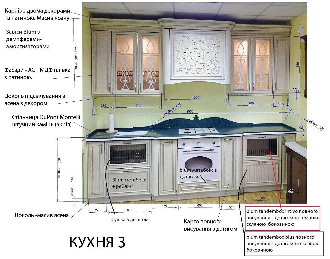 Розпродаж виставкових зразків кухонь. Готові кухні на продаж ЗНИЖКА