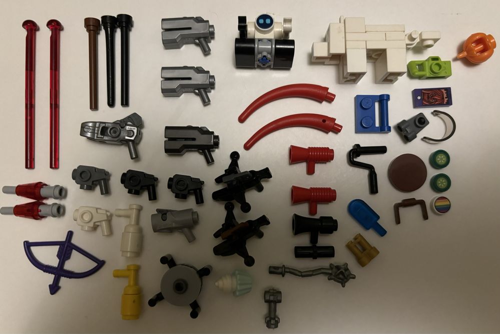 Zestaw elementów LEGO