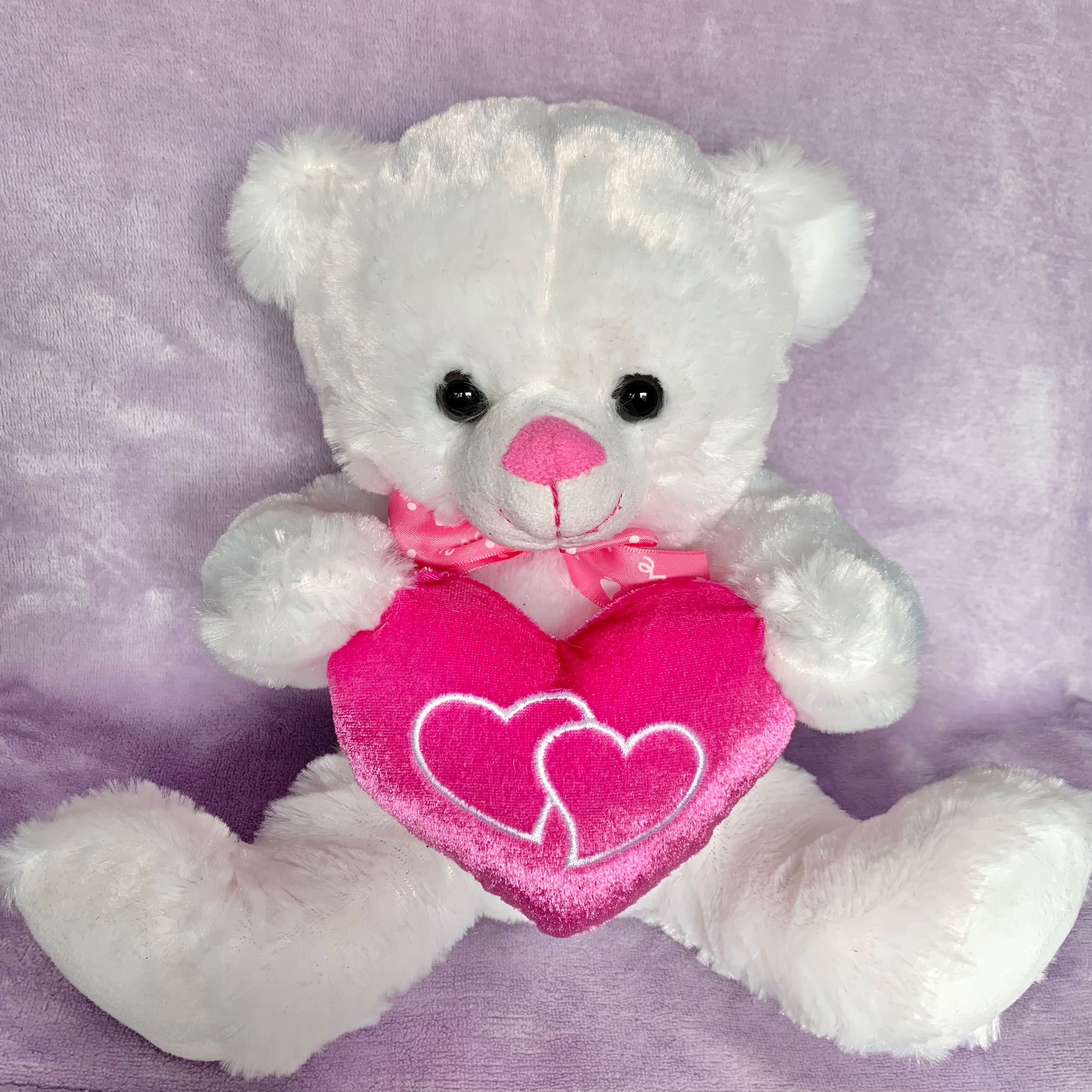 Peluche urso com coração