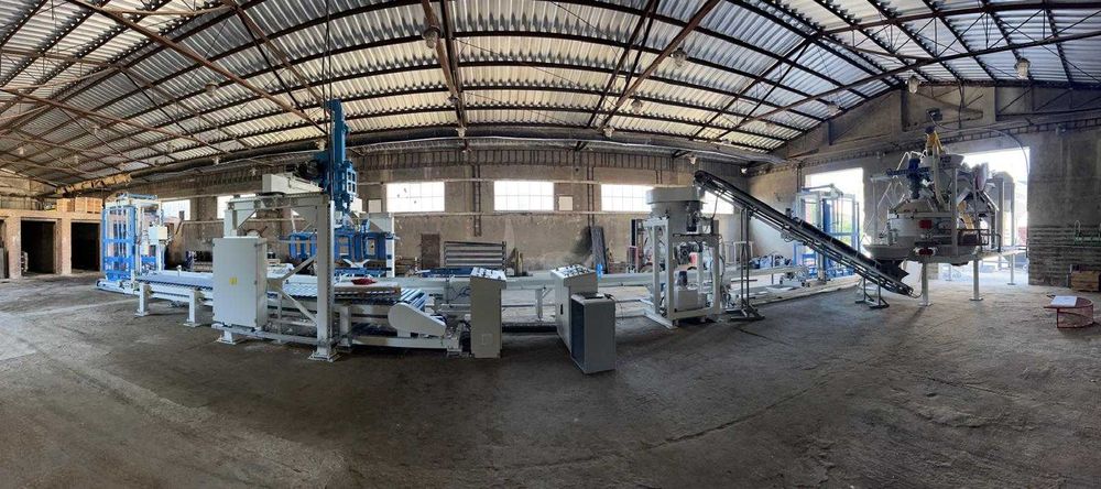 Linia WETCAST do produkcji płyt ogrodzenia i innych wyrobów z betonu