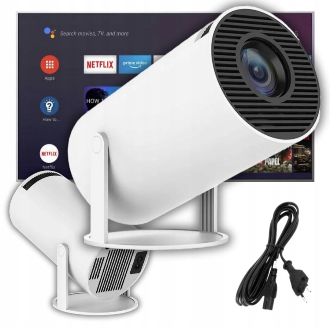 HY300 PRO Projektor Smart Rzutnik Android WIFI FullHD 4K Netflix