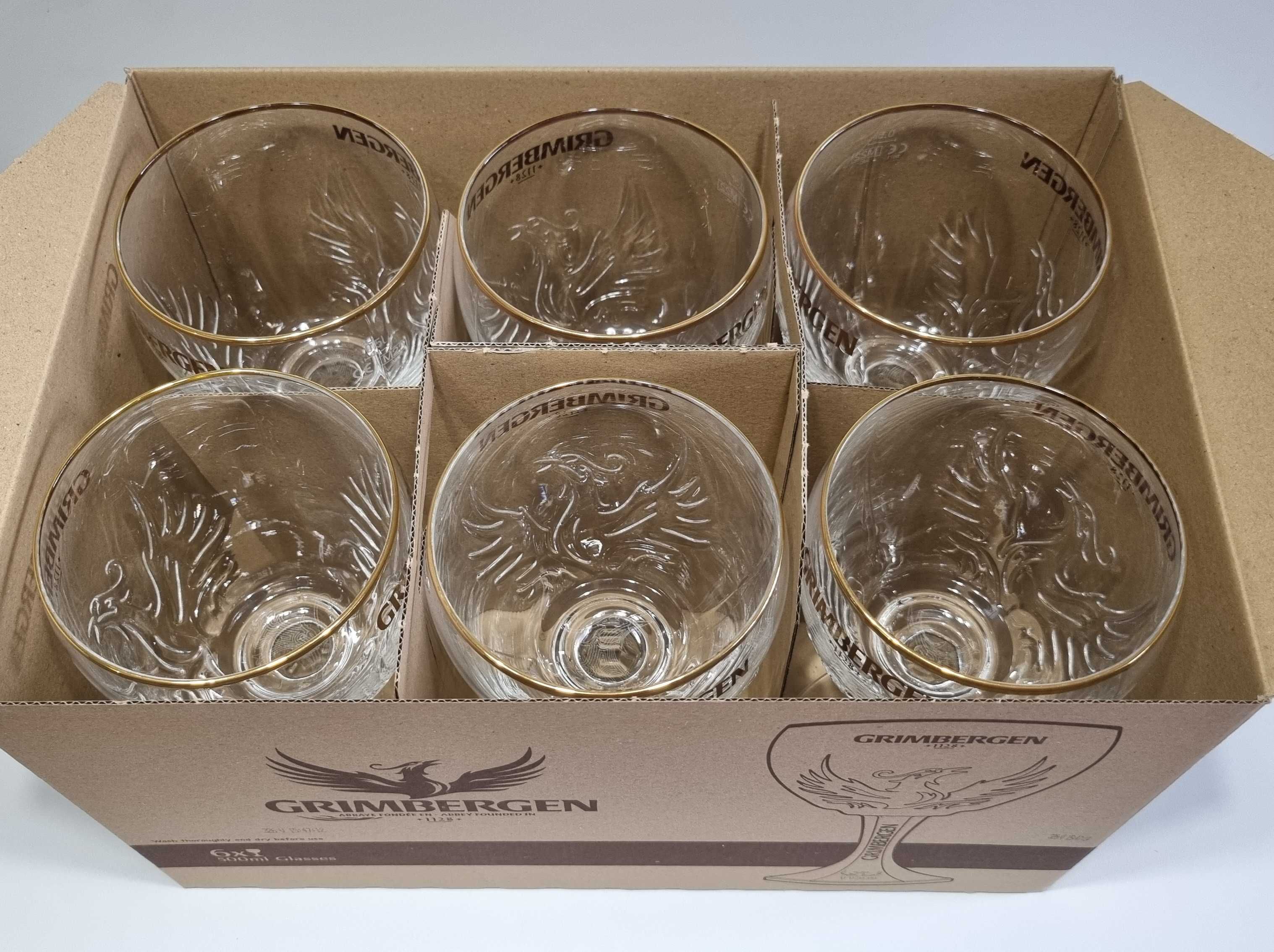 ORYGINALNY Kielich Pokal Puchar Kufel Szklanka Grimbergen 250ml 0,25l