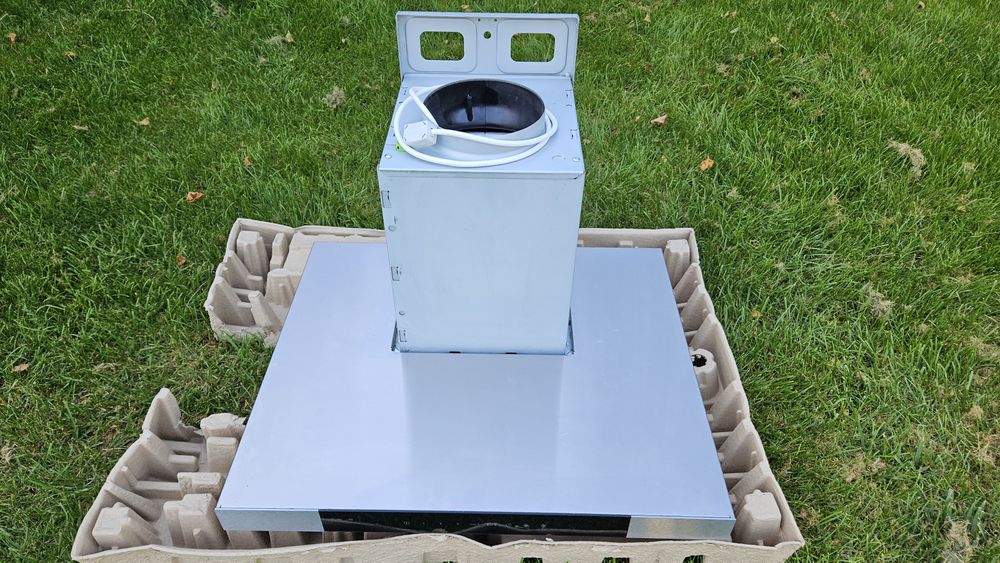 Okap kuchenny kominowy Bosh DWB67JP50 stal nierdzewna