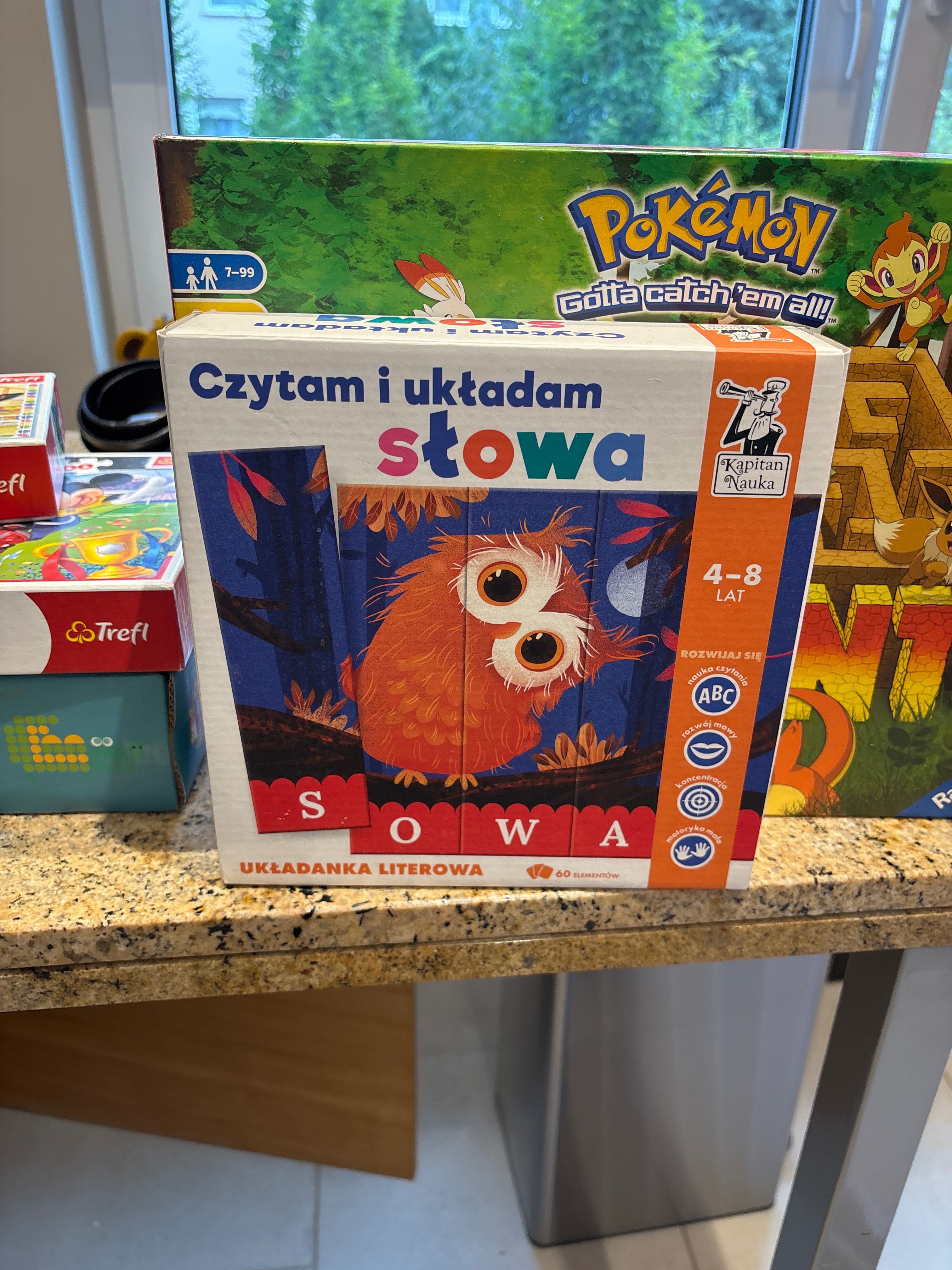 Sprzedam zestaw gier- gry i puzzle - kompletne