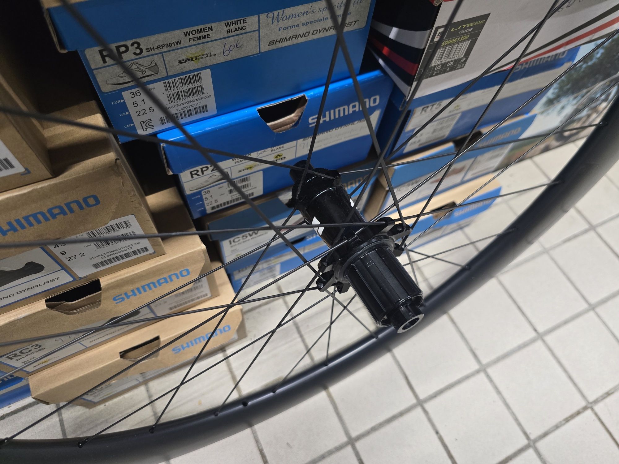 Rodas de carbono vision 55 novas de disco