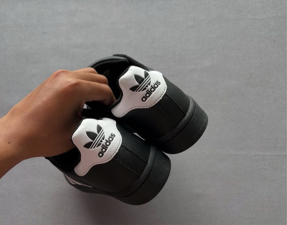 Adidas Superstar Black, Жіночі Суперстар Адідаси, Люксова якість