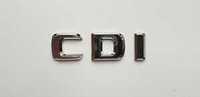 Mercedes - Etiqueta de letras 'CDI'