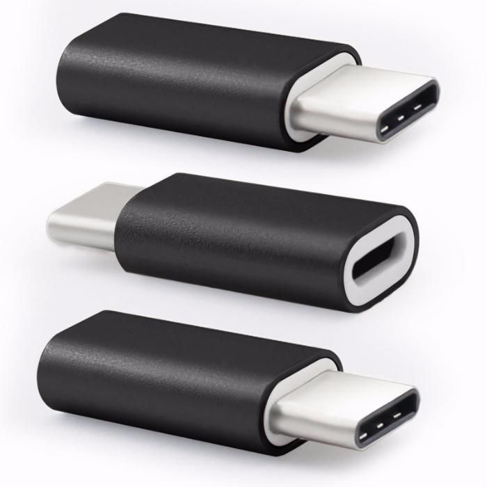 OTG адаптер Micro USB(мама)-Тype C(папа) USB 3.1  Адаптер Данных OTG