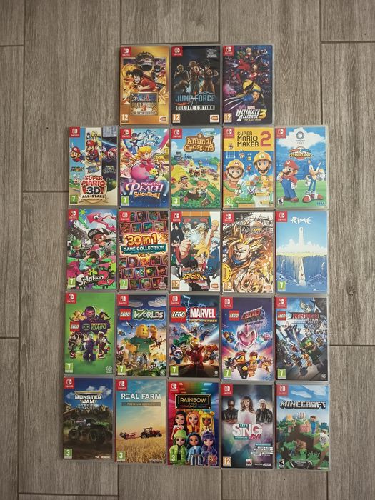 Jogos variados switch
